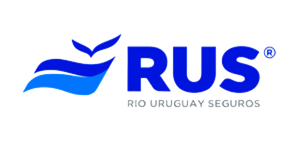Logo de Río Uruguay Seguros (RUS) – aseguradora en Argentina